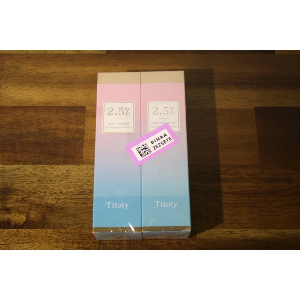TiToty Niacinamide Whitening Toothpaste 2 pack